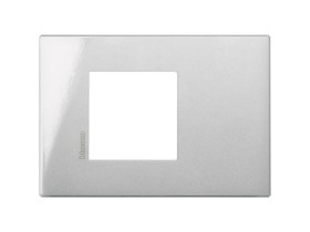 AXOLUTE Ramka 1 pojedyncza prostokątna AIR 2 modułowy aluminium HW4819HC LEGRAND