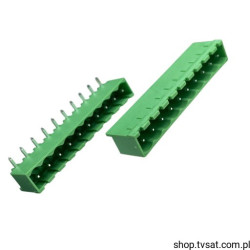 SH230V-5.08-10 2EDGRC-5.08-10P-14-00AH Connect 10 Pin Green THT DEGSON 800