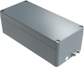 Aluminum EX enclosure, (L x W x H) 175 x 80 x 57 mm, gray (RAL 7001), IP66, 250818060