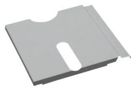 Hager FZ707 Popiół roślinny metal szary 1 szt.