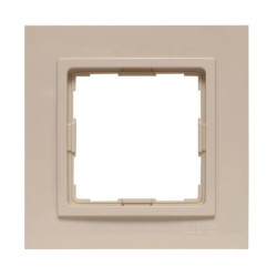 VENA2 Ramka pojedyncza krem 520381
