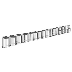 Expert E032902 Socket Set of 16 Metric 1/2in Drive