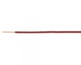 Przewód instalacyjny H07V-U (DY) 1,5 czerwony /100m/