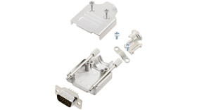 Osłona 15-pinowe D Sub Hoods do Dla kabla Encitech Connectors