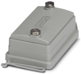 Cover cap, size B6, PA, screw locking, IP66, 1411494