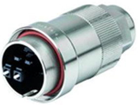 FO plug, LC, G50/125, multimode, polyphenylene sulfide, silver, 100007394