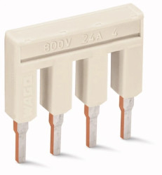 Mostek grzebieniowy 9-torowy 25A jasnoszary 2002-409 TOPJOBS