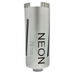 Wiertło koronowe diamentowe NEON 72mm, 1/2, L=150mm