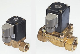 Zawór elektromagnetyczny 24 V AC/DC Burkert 2-drogowy G żeńskie 3/4 cala 3/4cal NC