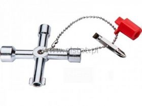 Klucze do szaf elektrycznych, zestaw uniwersalny