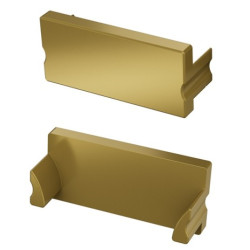 Zaślepka LUMINES TERRA złota bez otworu