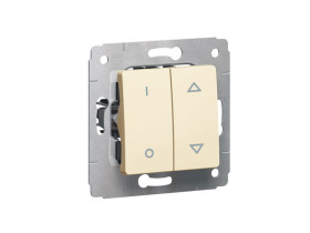 CARIVA Wyłącznik roletowy (blokada mechaniczna) krem 10A-250V 773704 LEGRAND