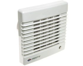 Wentylator domowy fi 100 230V 18W 98m3/h 34dB 50Hz z żaluzją i wyłącznikiem czasowym 100MAT