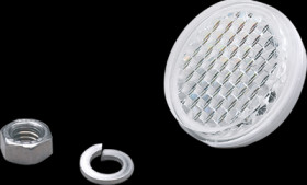Reflector, D=25.2/ L=7.5 mm for reflected light barriers, E20953
