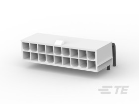 Wtyk PCB 18-pinowe raster: 4.2mm 2-rzędowe TE Connectivity Montaż na płytce