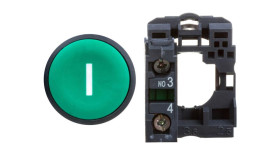 Przycisk Sterowniczy 22Mm Zielony 1Z Z Samopowrotem Xb5aa3311