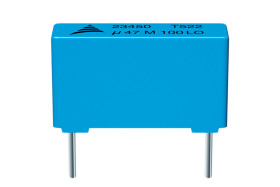 Kondensator foliowy 10μF 63V dc EPCOS Poliester rozstaw: 15mm THT ±10