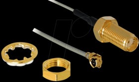 88418 SMA socket/installation &gt; MHF/U.FL plug, 500 mm