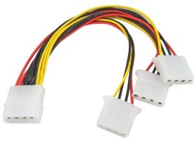 Przyłącze zasilające rozdzielacz MOLEX - 3x MOLEX