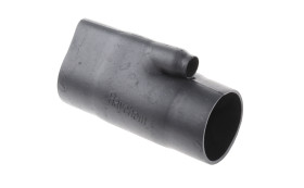 Kształtka termokurczliwa typu T 45°, 2-palczasta, Czarny, materiał: Elastomer odporny na płyny, 26.9mm,TE Connectivity