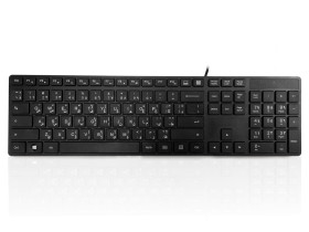 Klawiatura KYBAC301-UBLK-AR Elementy mutlimedialne przewodowa, kolor: Czarny, USB, QWERTY (arabski), Ceratech