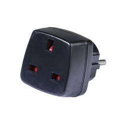 Adapter podr.wt.PL-gn.GB Przejściówka czarna VIVANCO