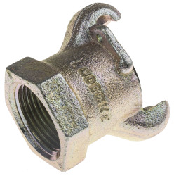 Szybkozłączka pneumatyczna RS PRO NPT 1 żeńskie rodzaj Żeński Gwintowany Żelazo 1in