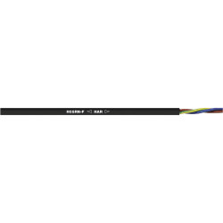 LAPP 1600253/1 cable H05RN-F 3x1mm&#xB2; Black, ozone and flame-resistant