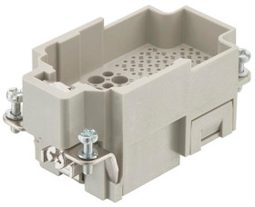 Wkładka złącza zasilania 87-pinowe HARTING 10A Męski Połączenie zagniatane Proste