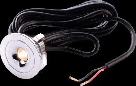 565173 Recessed ceiling light fixture Punto Lumi, 1 W, 3000 K, 40 lm, s