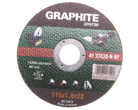 Tarcza tnąca do kamienia 115 x 1.6 x 22.2 mm, 41 37C30-R-BF