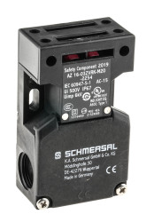 Wyłącznik bezpieczeństwa z blokadą AZ16-03ZVRK-M20-2254 M20 3 3NC 4 A 230V 24V 3NC Tworzywo termoplastyczne wzmacniane