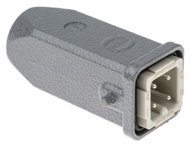 Wzmocnione złącze zasilania 3-pinowe HARTING 10A 230 → 400 V. Męski M20