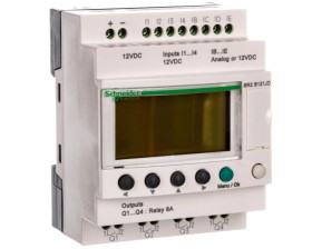 Kompaktowy przekaźnik programowaln ZELIO LOGIC 8WE_D/4WY_T 12VDC RTC/LCD