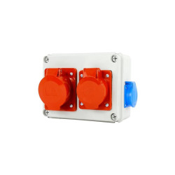 Rozdzielnica siłowa n/t 1x16A 5P 1x32A 5P 2x230V NBOX19.4 Next