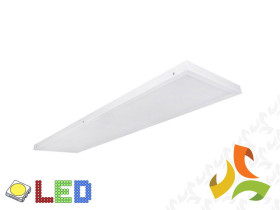 Oprawa oświetleniowa panel LED BACKLIGHT BLK 40W 4000K 4000lm IP20 120x30 cm C72-BLK-123-400-4K-WH BEMKO