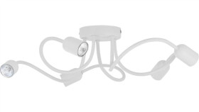 Lampa Wisząca Burgo Z Spiralnym Led 32W, Czarna, Barwa Światła Neutralna...