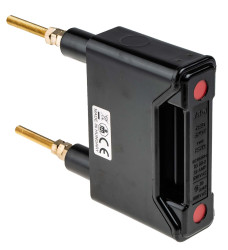 Uchwyt bezpiecznikowy montowany na szynie Mocowanie szynowe rozmiar: A2 32A 690V ac Tylny kołek gwintowany, połączony