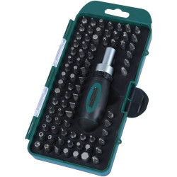 Brüder Mannesmann M29894 Bit Set 79-Piece Durable Versatile Tools