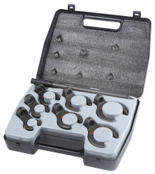 Zestaw narzędzi nastawnych Zestaw kluczy oczkowych do przeciwnakrętek SKF HNM 5 → HNM 11 7 szt.