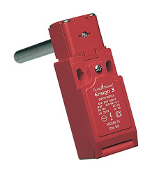 Przełącznik z zawiasem, Ensign 3, 440H, Zawias, 2NC (bezpieczeństwa), NO (pomocniczy), 80mm, 5 → 14°