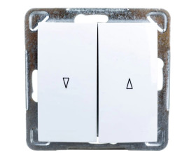 IMPRESJA Łącznik żaluzjowy biały ŁP-7Y/m/00