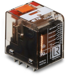 Power relay, 4 Form C (NO/NC), 230 V (AC), 19465 Ω, 6 A, 240 V (AC), monostable, 9-1419111-8