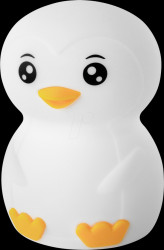 1800-0091 Nachtlicht Pinguin Leon, RGB, timer