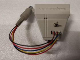 40/80 column to Scart Video adapter with case for C128D