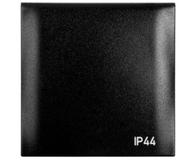Integro Flow Ramka z pokrywą z nadrukiem /IP44/ antracyt mat 918282595