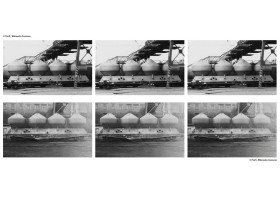 Wagon silos MiniTrix T18292 Zestaw wagonów silosowych typu Uacs