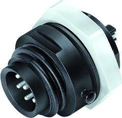 binder 09 4219 150 07-20 Złącze męskie kołnierzowe złącze męskie z kołnierzem Seria: 693 Łączna ilość styków: 7 + PE 1 s