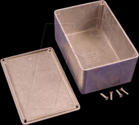 1590T aluminum casing, 1590 T, 120 x 80 x 59 mm, aluminum