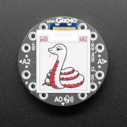 Circuit Playground 200x200 Tri-Color E-Ink Gizmo - E-Ink Display + Audio Amplifier